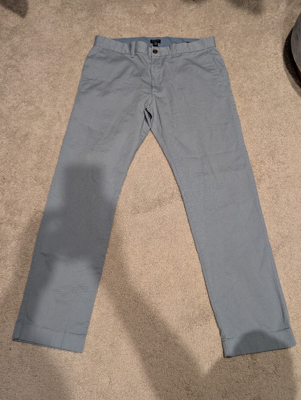 J. Crew Men's Pale Blue Chino Pants 32x30